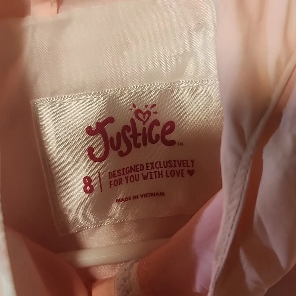 Justice Girls Jacket Size 8